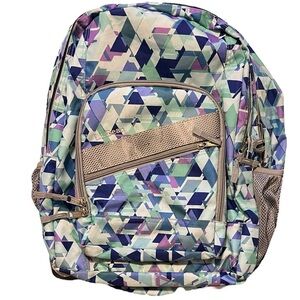 L.L.Bean Deluxe Book Pack®, 32L, Abstract Print - purple, blue, white and green